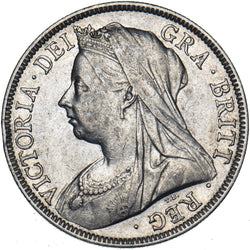 1897 Halfcrown - Victoria British Silver Coin - Nice