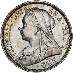 1899 Halfcrown - Victoria British Silver Coin - Superb