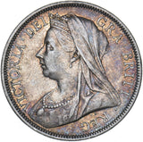 1901 Halfcrown - Victoria British Silver Coin - Nice