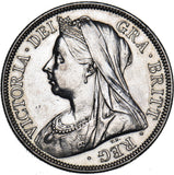 1901 Halfcrown - Victoria British Silver Coin