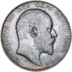 1907 Halfcrown - Edward VII British Silver Coin - Nice