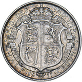 1911 Halfcrown - George V British Silver Coin - Nice