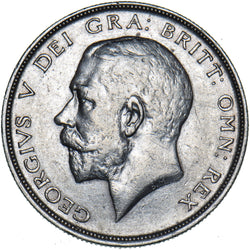1912 Halfcrown - George V British Silver Coin - Nice