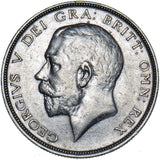 1912 Halfcrown - George V British Silver Coin - Nice