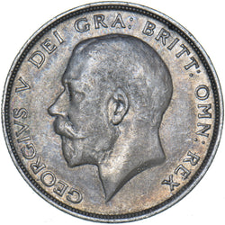 1913 Halfcrown - George V British Silver Coin - Nice