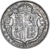 1913 Halfcrown - George V British Silver Coin - Nice
