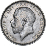 1913 Halfcrown - George V British Silver Coin - Nice