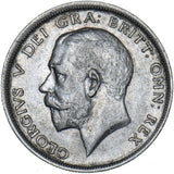 1917 Halfcrown - George V British Silver Coin - Nice