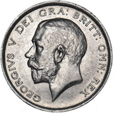 1917 Halfcrown - George V British Silver Coin - Very Nice