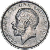 1919 Halfcrown - George V British Silver Coin - Very Nice