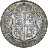 1921 Halfcrown - George V British Silver Coin - Very Nice