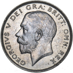 1923 Halfcrown - George V British Silver Coin - Very Nice
