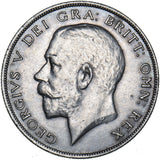 1924 Halfcrown - George V British Silver Coin - Very Nice