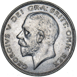 1927 Halfcrown - George V British Silver Coin - Very Nice