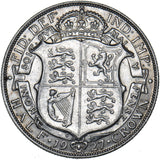 1927 Halfcrown - George V British Silver Coin - Very Nice