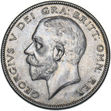 1928 Halfcrown - George V British Silver Coin - Very Nice