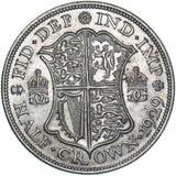 1929 Halfcrown - George V British Silver Coin - Very Nice