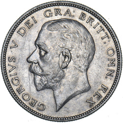 1930 Halfcrown - George V British Silver Coin - Very Nice