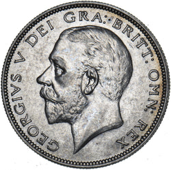 1933 Halfcrown - George V British Silver Coin - Very Nice