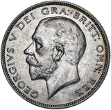 1933 Halfcrown - George V British Silver Coin - Very Nice