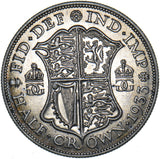 1933 Halfcrown - George V British Silver Coin - Very Nice