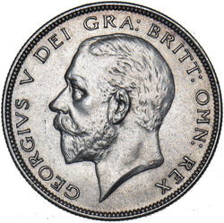1934 Halfcrown - George V British Silver Coin - Very Nice