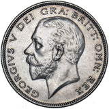 1934 Halfcrown - George V British Silver Coin - Very Nice