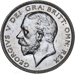 1935 Halfcrown - George V British Silver Coin - Very Nice