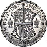 1935 Halfcrown - George V British Silver Coin - Very Nice
