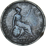 1837 Penny - William IV British Copper Coin