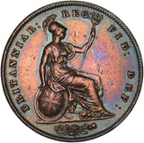1848 Penny - Victoria British Copper Coin