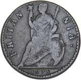1675 Farthing - Charles II British Copper Coin