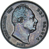 1834 Farthing - William IV British Copper Coin - Nice