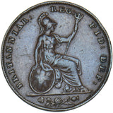 1855 Farthing - Victoria British Copper Coin - Nice