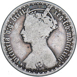 1873 Gothic Florin - Victoria British Silver Coin