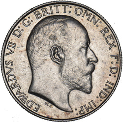 1902 Florin - Edward VII British Silver Coin - Very Nice