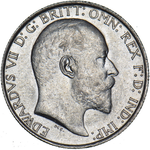 1904 Florin - Edward VII British Silver Coin - Very Nice