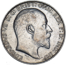 1907 Florin - Edward VII British Silver Coin - Nice