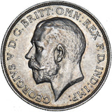 1911 Florin - George V British Silver Coin - Very Nice