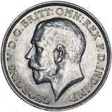 1914 Florin - George V British Silver Coin - Superb