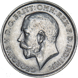 1918 Florin - George V British Silver Coin - Very Nice