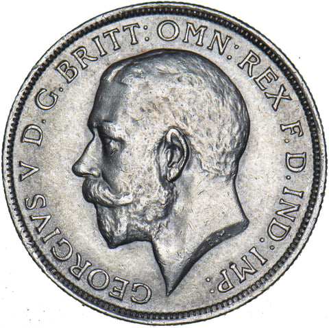 1918 Florin - George V British Silver Coin - Very Nice