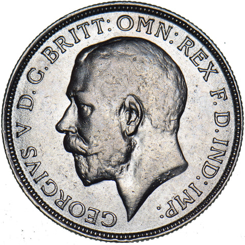 1919 Florin - George V British Silver Coin - Nice