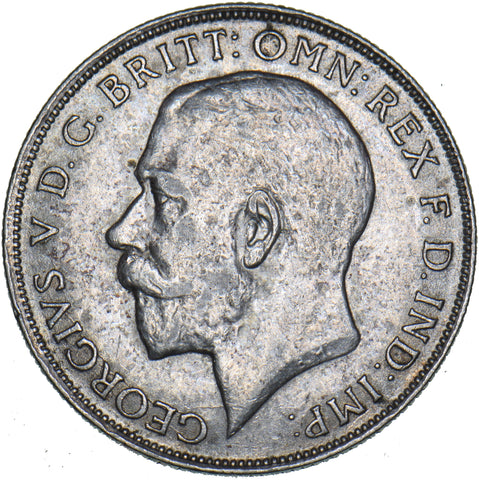 1923 Florin - George V British Silver Coin - Nice