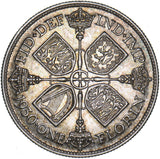 1930 Florin - George V British Silver Coin - Superb