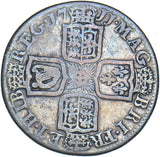 1711 Shilling - Anne British Silver Coin
