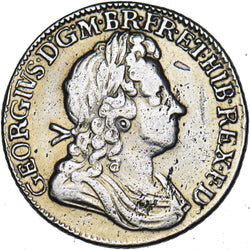 1723 SSC Shilling - George I British Silver Coin