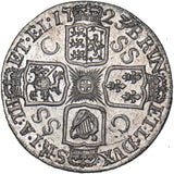 1723 SSC Shilling (C Over SS) - George I British Silver Coin - Very Nice