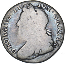 1734 Shilling - George II British Silver Coin