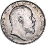 1902 Shilling - Edward VII British Silver Coin - Superb